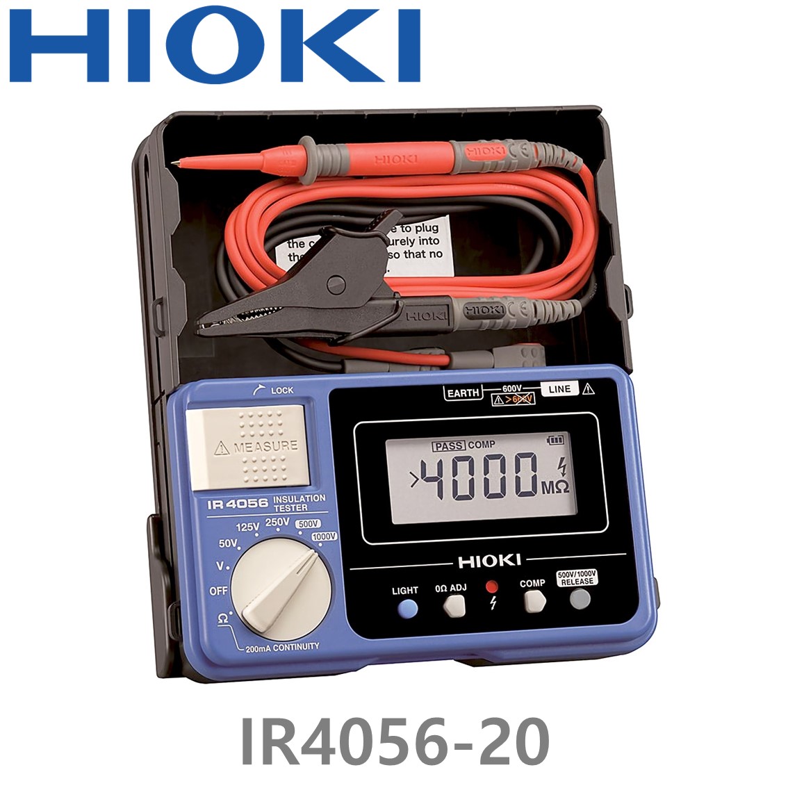 [ HIOKI ] IR4056-20, 50~1000V, 디지털 절연 저항계, Digital Insulation Tester