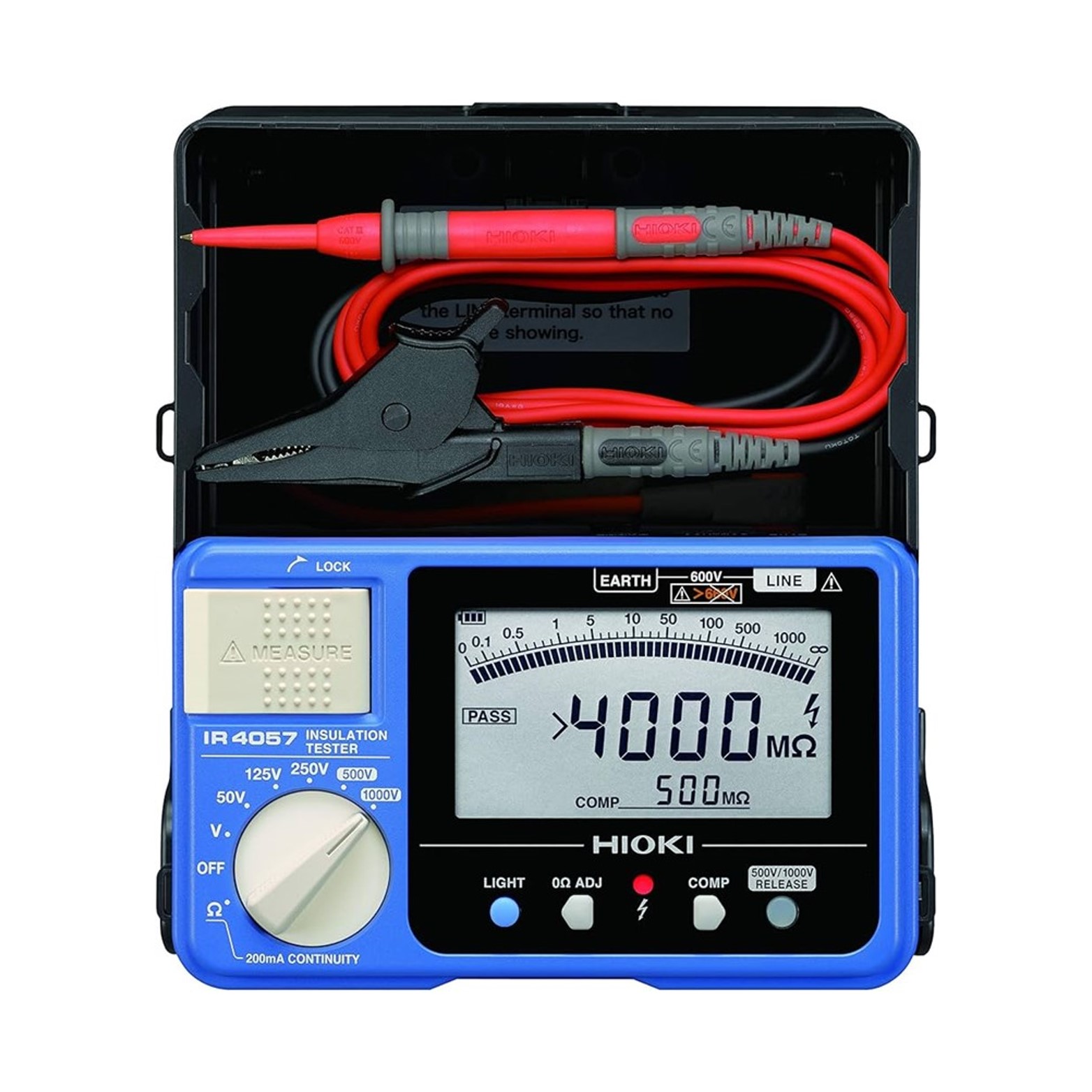 HIOKI IR4057-50 50~1000V, 디지털 절연저항계, Digital Insulation Tester
