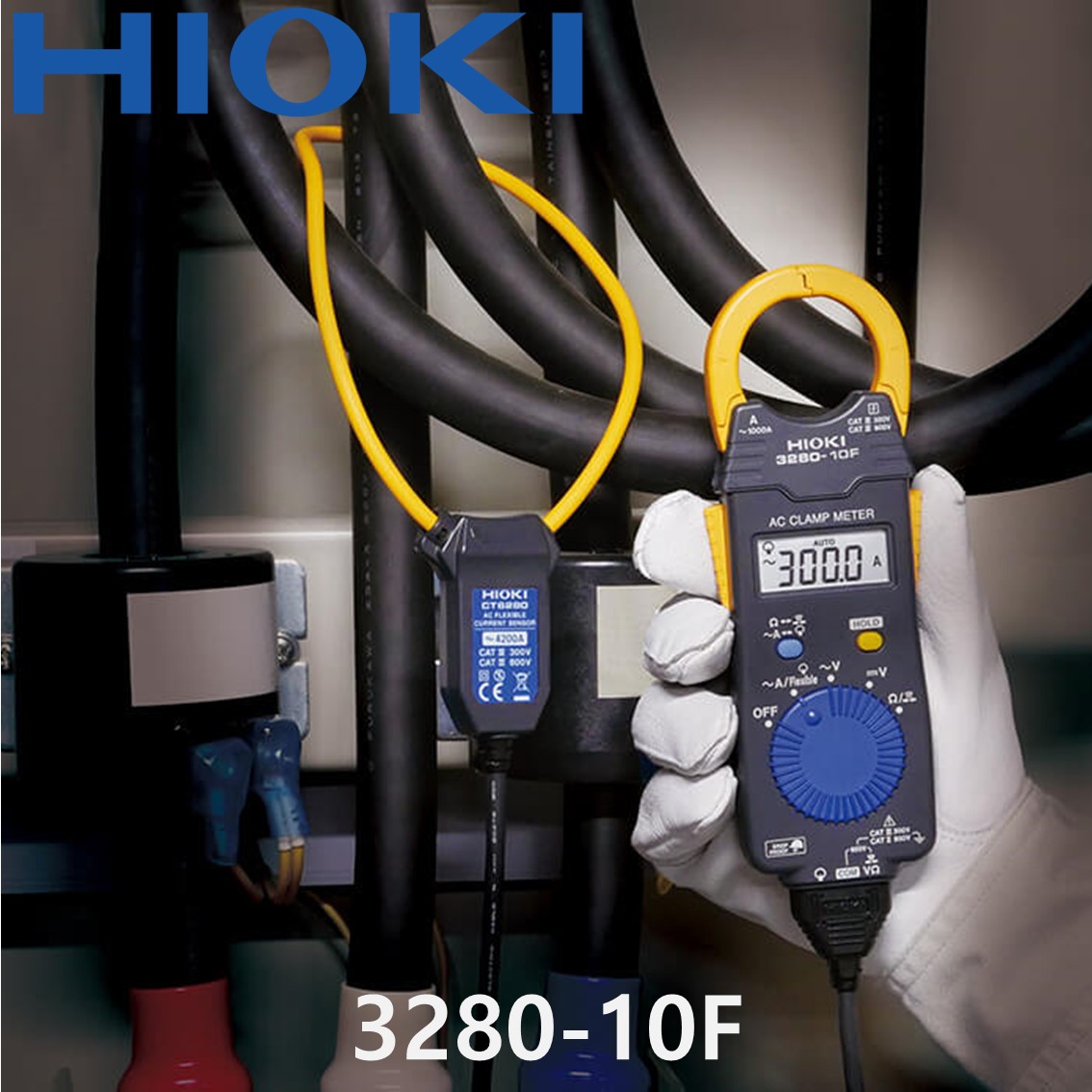 HIOKI 3280-10F  1000A, AC 클램프 미터, 평균값 정류형