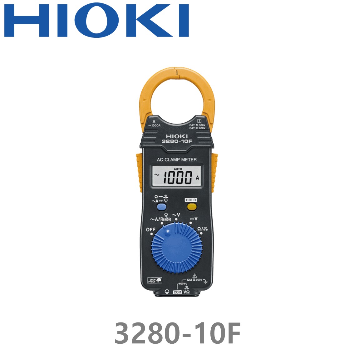 [ HIOKI ] 3280-10F 1000A, AC 클램프 미터, 평균값 정류형