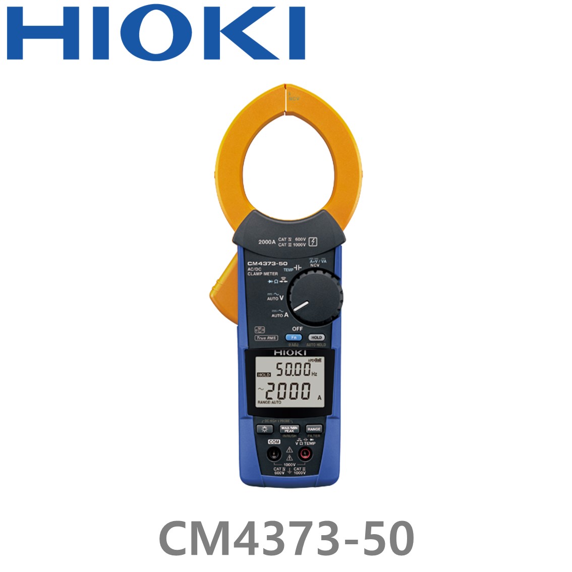 [ HIOKI ] CM4373-50 2000A, AC/DC 클램프미터