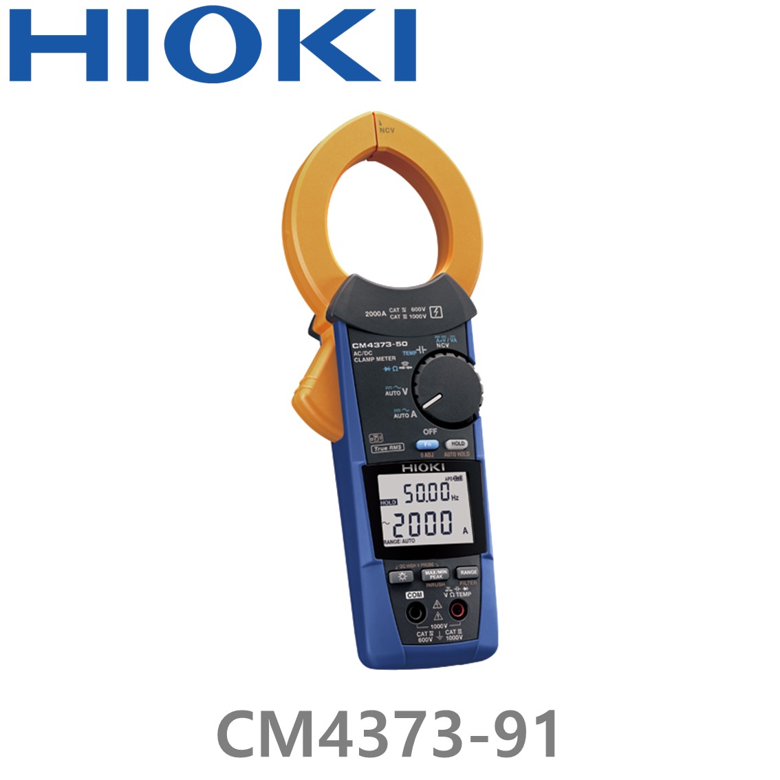 [ HIOKI ] CM4373-91 2000A, AC/DC 클램프미터 세트, P2000