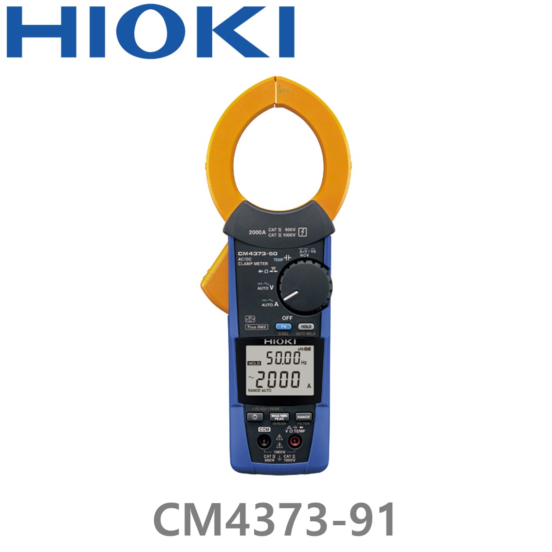 [ HIOKI ] CM4373-91 2000A, AC/DC 클램프미터 세트, P2000