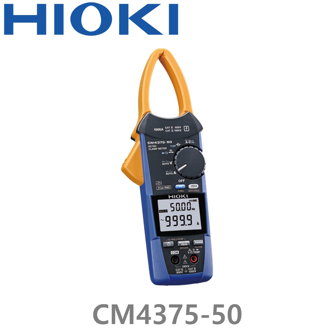 [ HIOKI ] CM4375-50 1000A, AC/DC 클램프미터