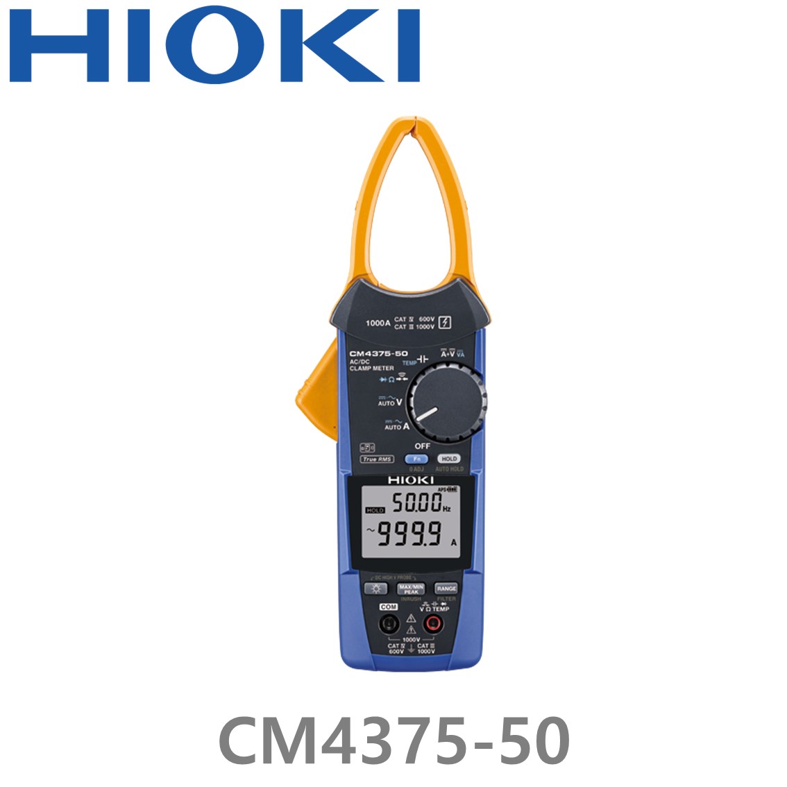 [ HIOKI ] CM4375-50 1000A, AC/DC 클램프미터