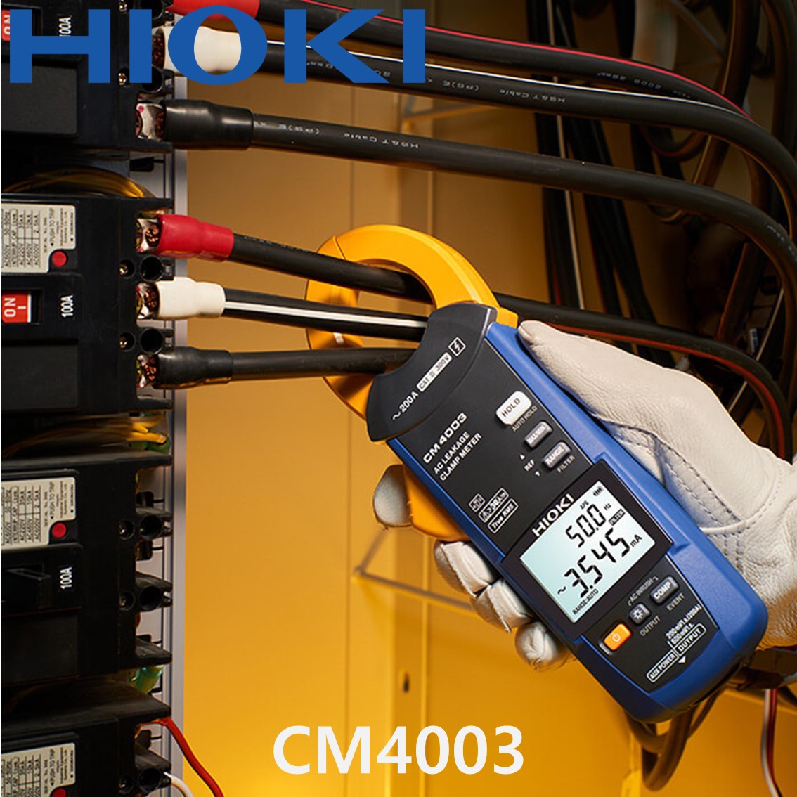 [ HIOKI ] CM4003 누설전류계, AC 리크 클램프 미터