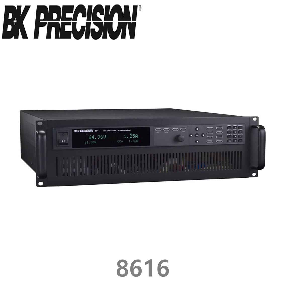 [ BK PRECISION ] BK 8616, 1200W Programmable DC Electronic Load, 프로그래머블 DC 전자로드, B&K 8616