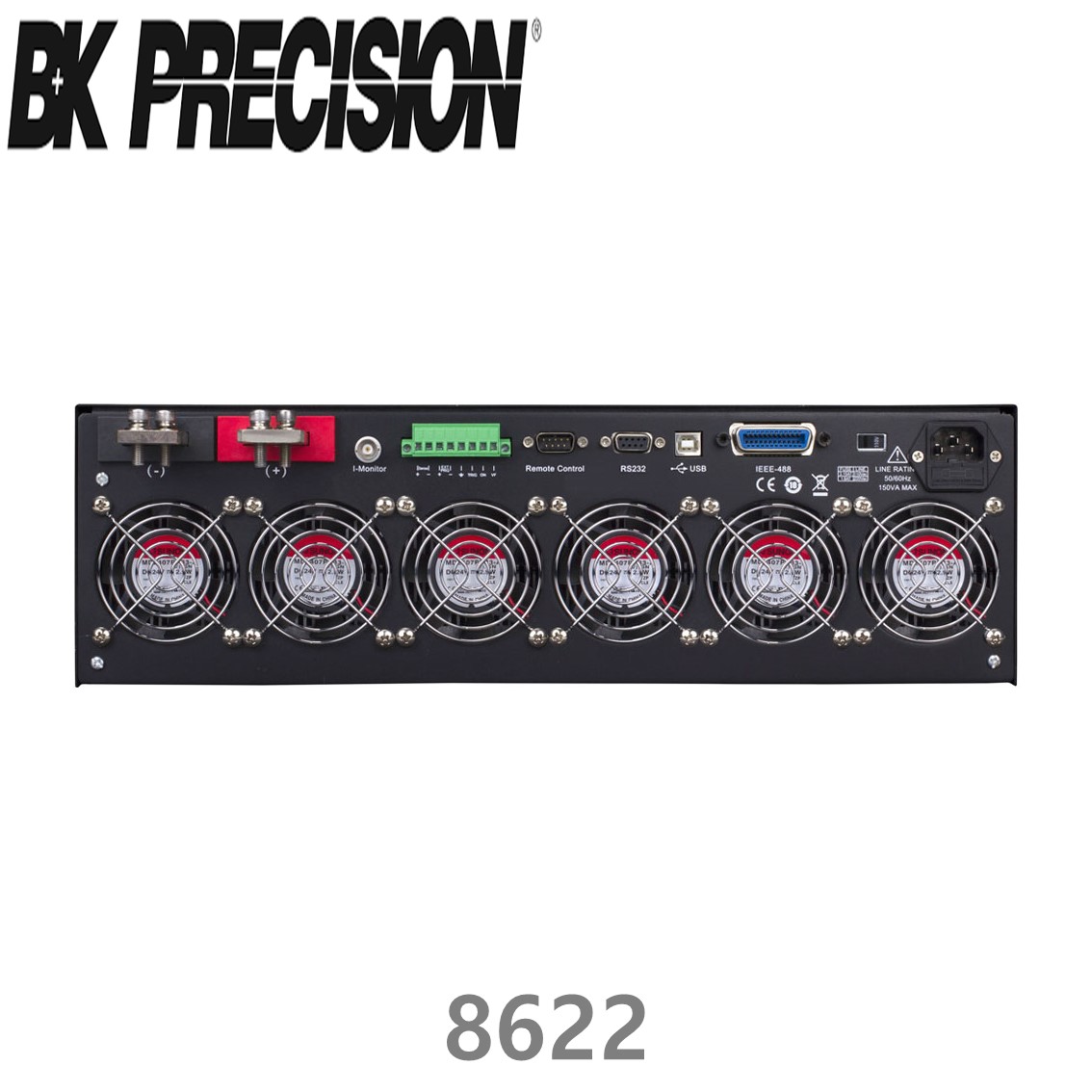 [ BK PRECISION ] BK 8622, 500V/100A(2500W), DC Electronic Load, DC전자부하기, B&K 8622