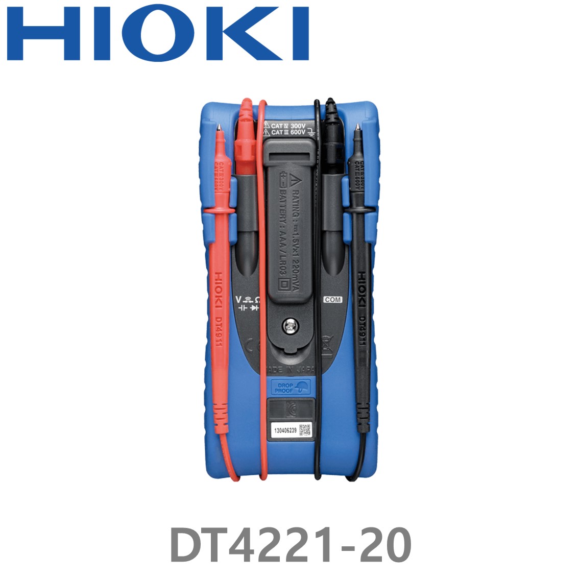 [ HIOKI ] DT4221-20 6000 Count, 디지털 멀티미터, DIGITAL MULTIMETER