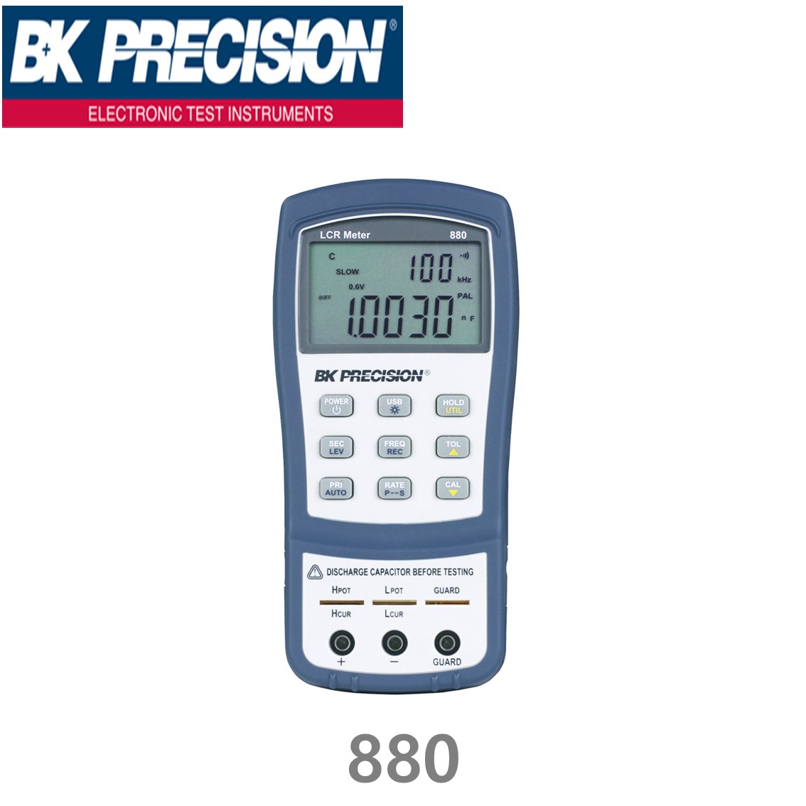 [ BK PRECISION ] BK 880 100KHz 휴대형 LCR미터, Handheld LCR meters B&K 880