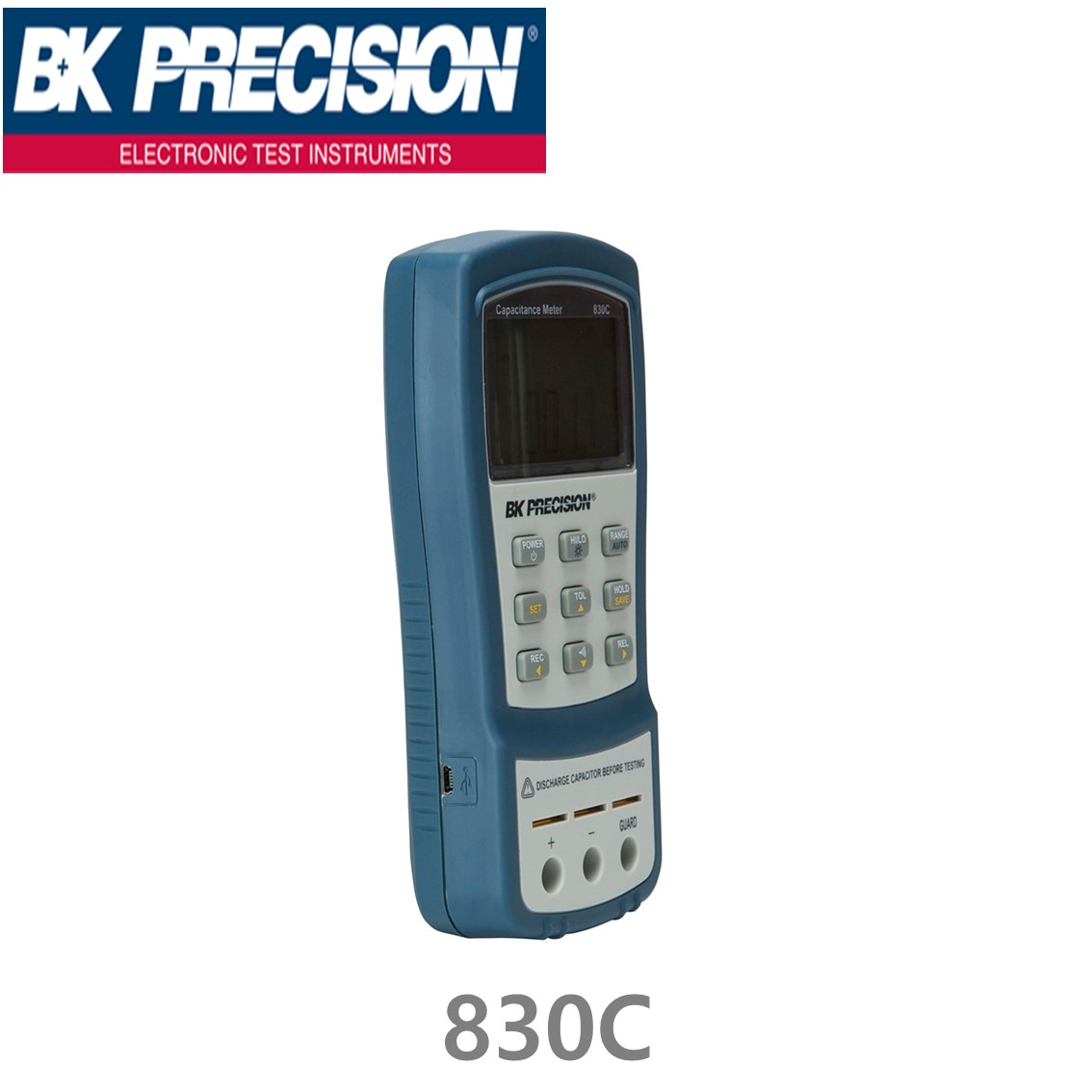 [ BK PRECISION ] BK 830C, Dual Display Handheld Capacitance Meter, 캐패시터메타, B&K 830C