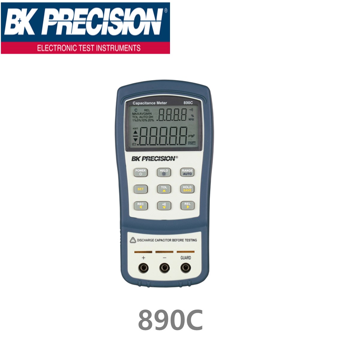 [ BK PRECISION ] BK 890C, Handheld Capacitance Meter, 캐패시터메타, B&K 890C