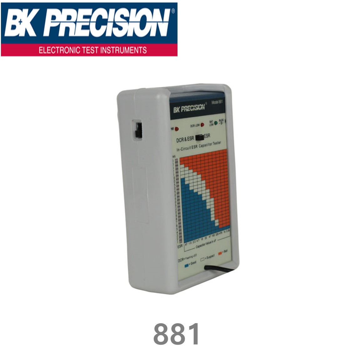 [ BK PRECISION ] BK 881, In-Circuit ESR Tester, ESR 테스터, B&K 881