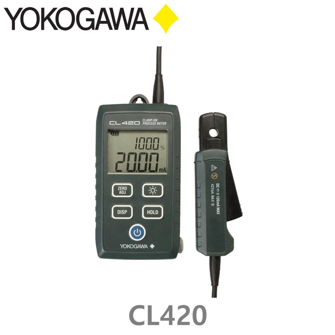 [ YOKOGAWA ] CL420 클램프온 프로세스 미터 CL420(DC mA 전류)