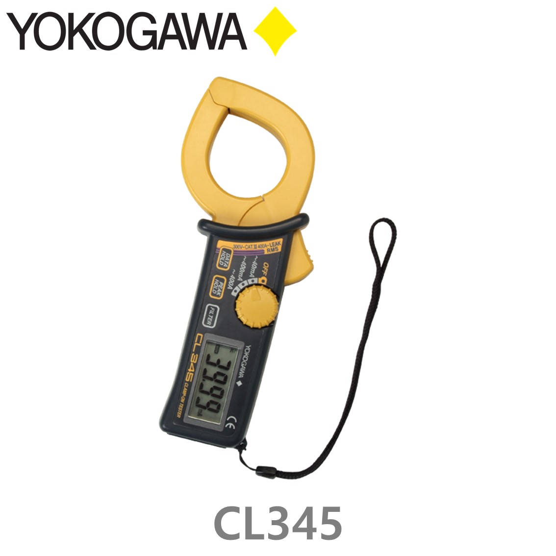[ YOKOGAWA ] CL345 누설 클램프 테스터, 누설 전류, True RMS, 400A