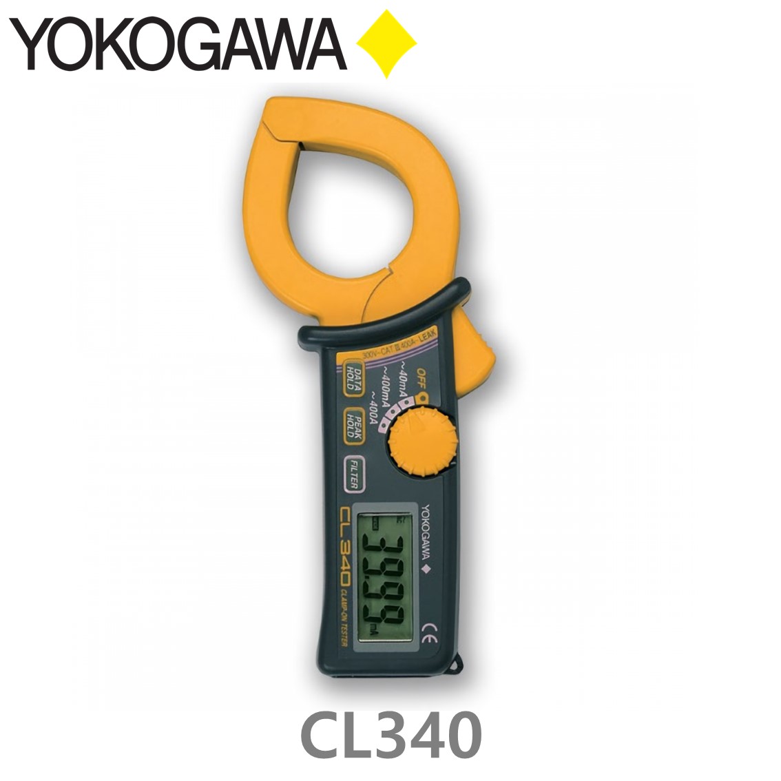 [ YOKOGAWA ] CL340 누설 클램프 테스터 (누설 전류 클램프미터, 400A)