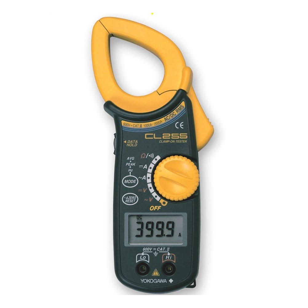 YOKOGAWA CL255 클램프 테스터, True RMS, AC/DC 2000A