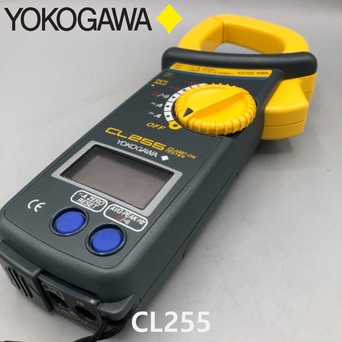 [ YOKOGAWA ] CL255 클램프 테스터, True RMS, AC/DC 2000A