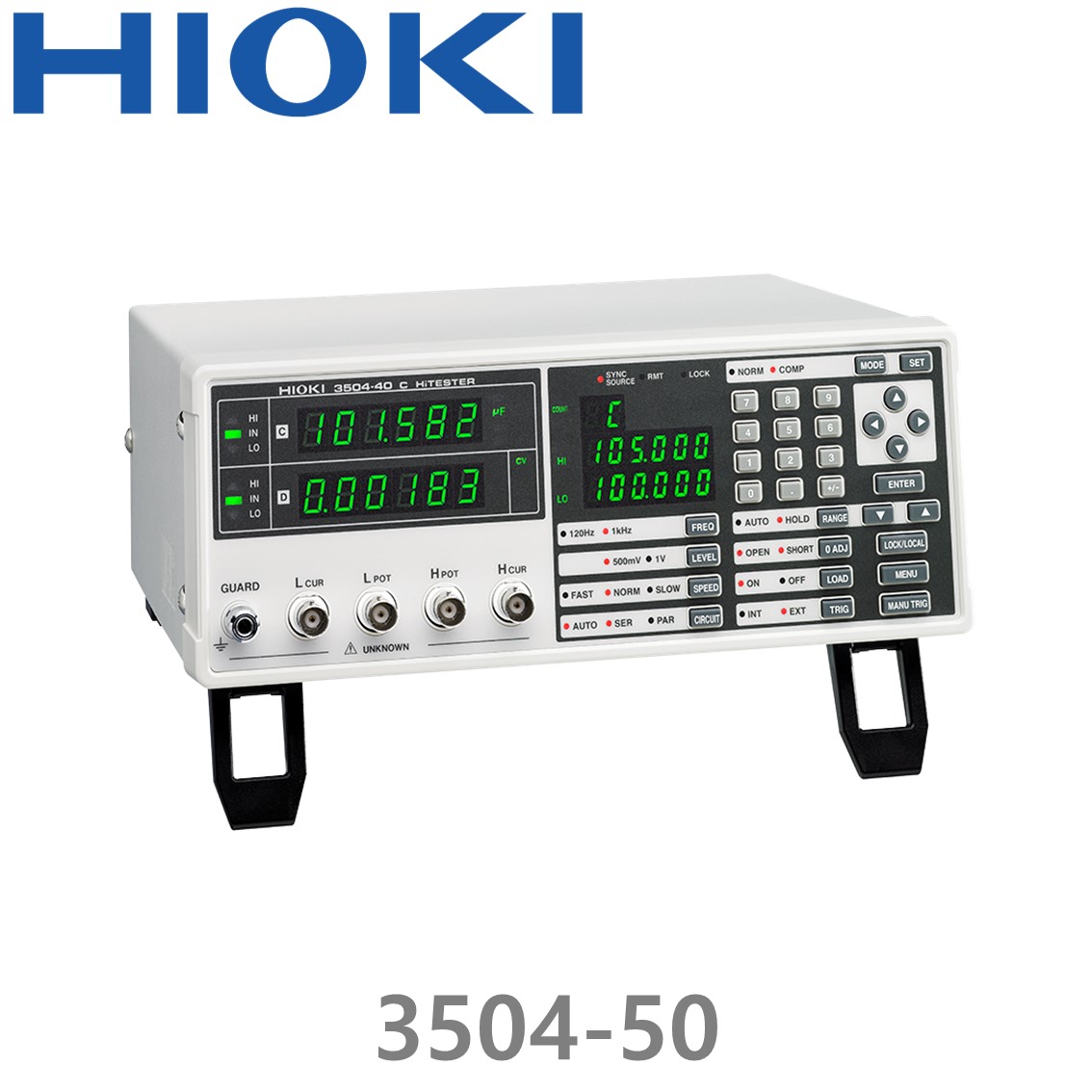 HIOKI 3504-50  캐피시턴스 하이테스터, Capacitance Meter, GPIB, RS-232C