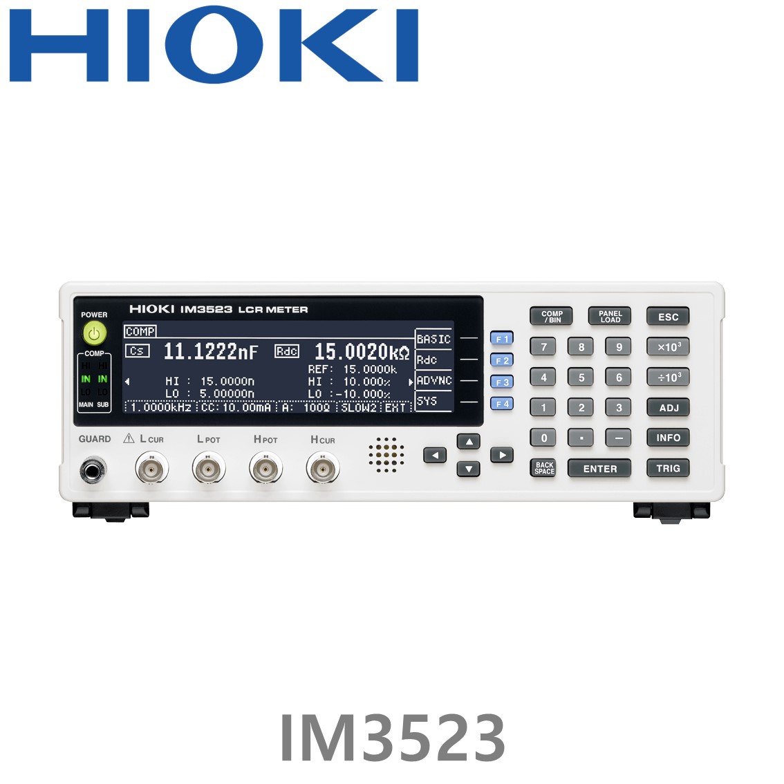 [ HIOKI ] IM3523 40Hz~200kHz, LCR미터, LCR METER