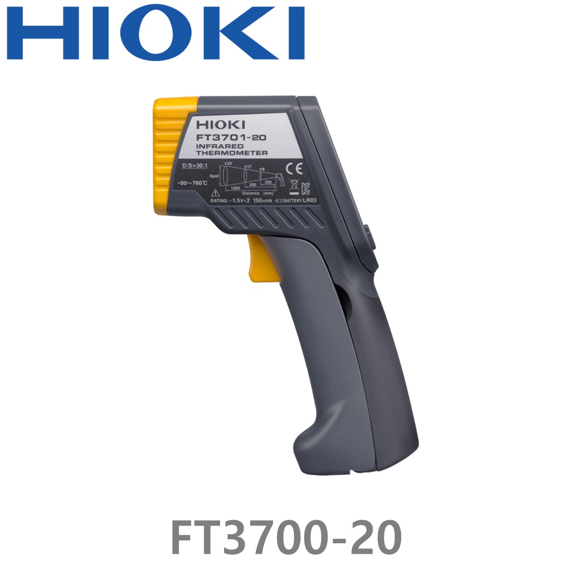HIOKI FT3700-20  -60.0~550.0도, 적외선온도계