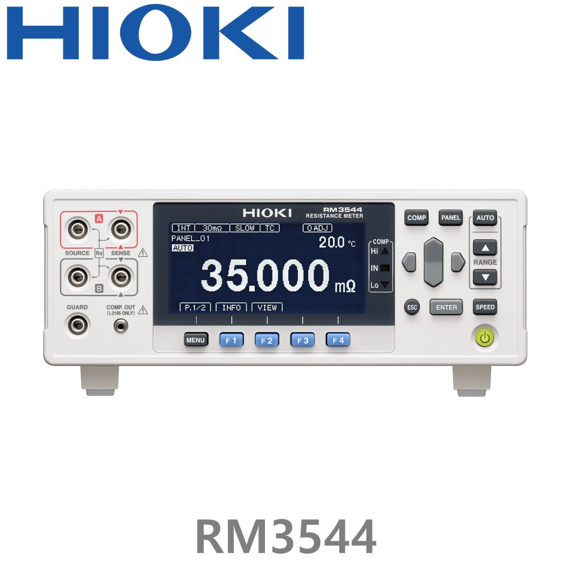 [ HIOKI ] RM3544 저항계, 밀리옴미터, RESISTANCE METER