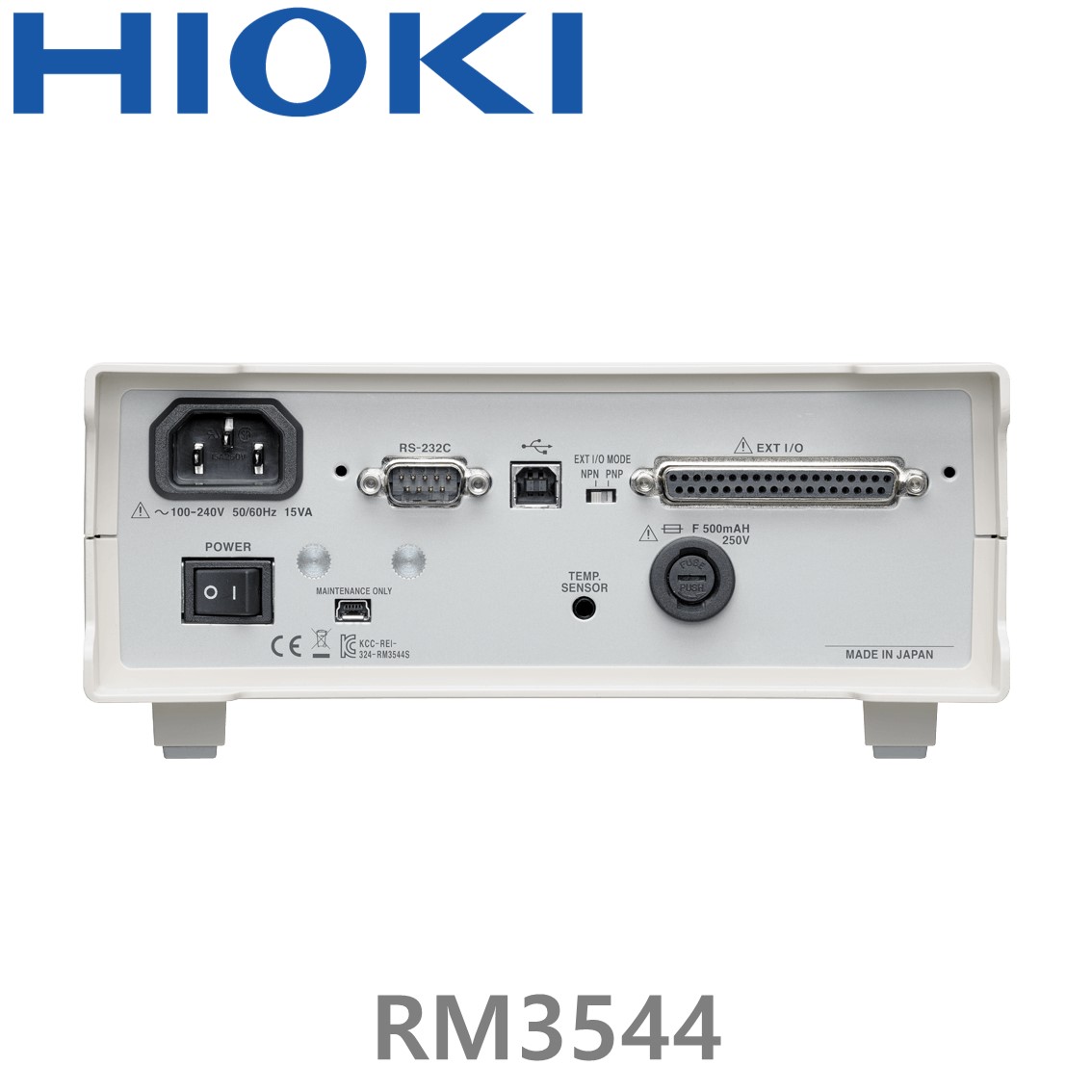 [ HIOKI ] RM3544 저항계, 밀리옴미터, RESISTANCE METER