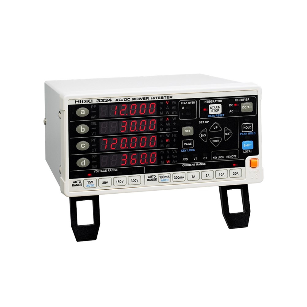 HIOKI 3334-01 AC/DC 파워 하이 테스터, 단상전력계, AC/DC파워미터, GPIB