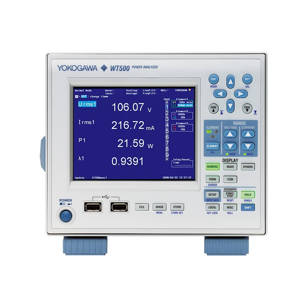 YOKOGAWA WT500(760201) 1채널 파워미터,전력분석기