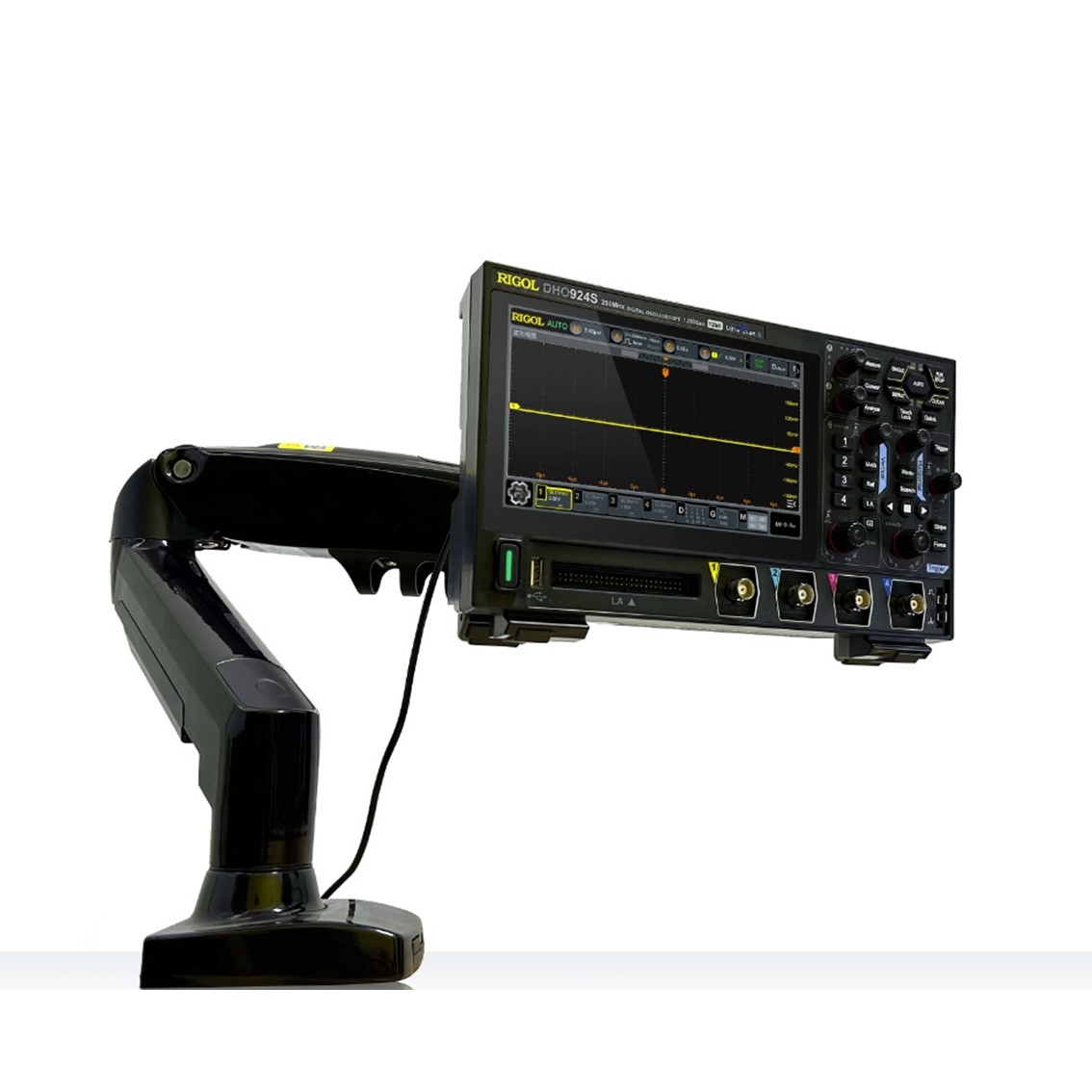 RIGOL DHO924S  4채널, 250MHz, 1.25GSa/s, 12비트,50Mpts 오실로스코프, 신호발생기