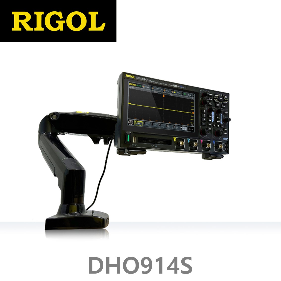 [ RIGOL DHO914S ] 4채널 125MHz 1.25GSa/s 12비트 오실로스코프 신호발생기 1CH