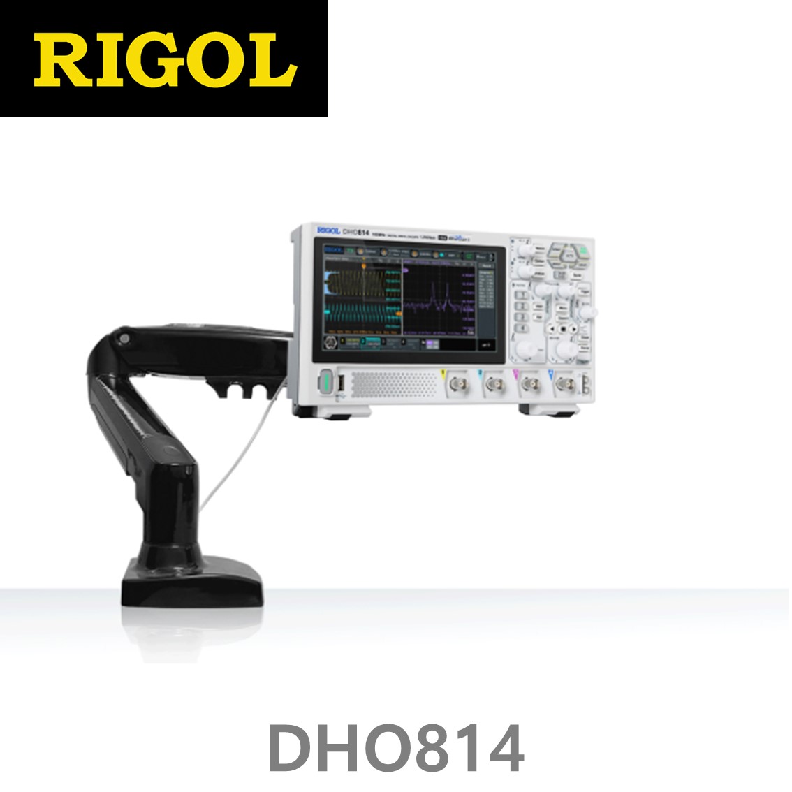 [ RIGOL DHO814 ] 4채널 100MHz 1.25GSa/s 12비트 오실로스코프