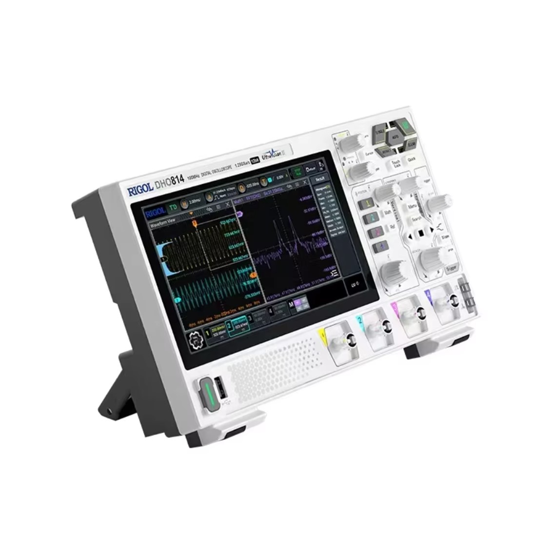 RIGOL DHO812  2채널, 100MHz, 1.25GSa/s, 12비트,25Mpts 오실로스코프