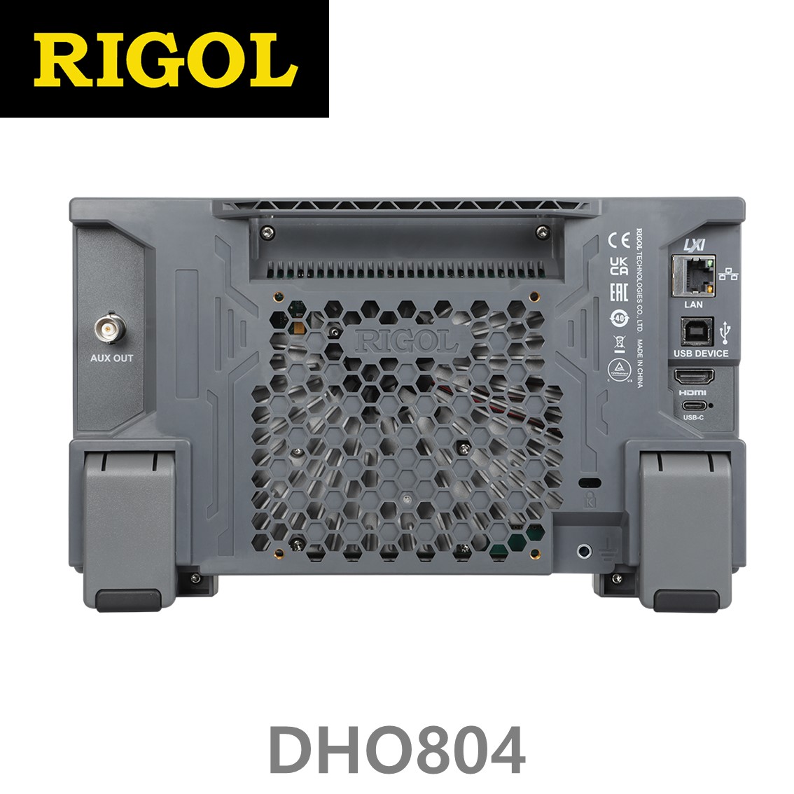 [ RIGOL DHO804 ] 4채널 70MHz 1.25GSa/s 12비트 오실로스코프