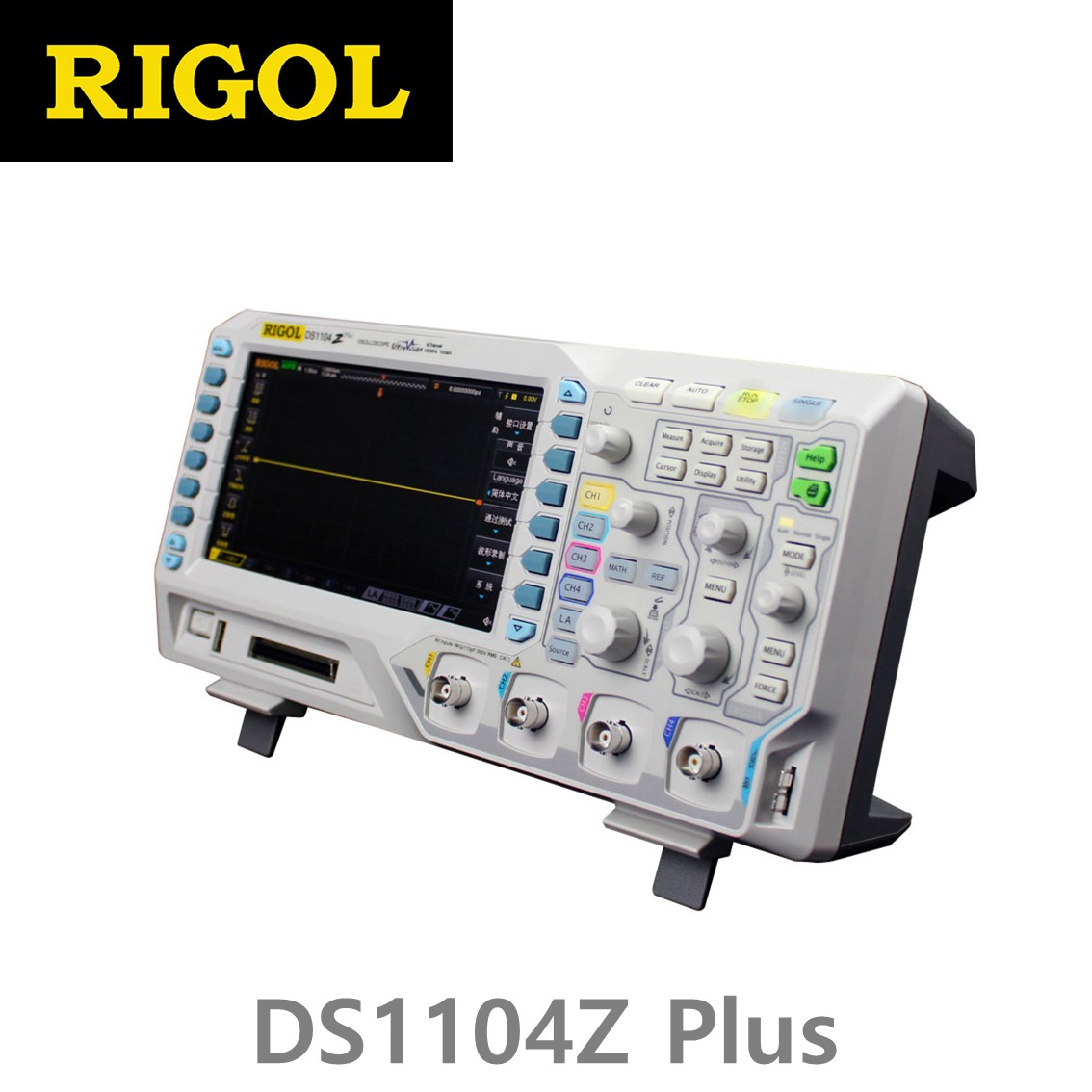 [ RIGOL DS1104Z Plus ] 4 채널 100MHz 디지털 오실로스코프