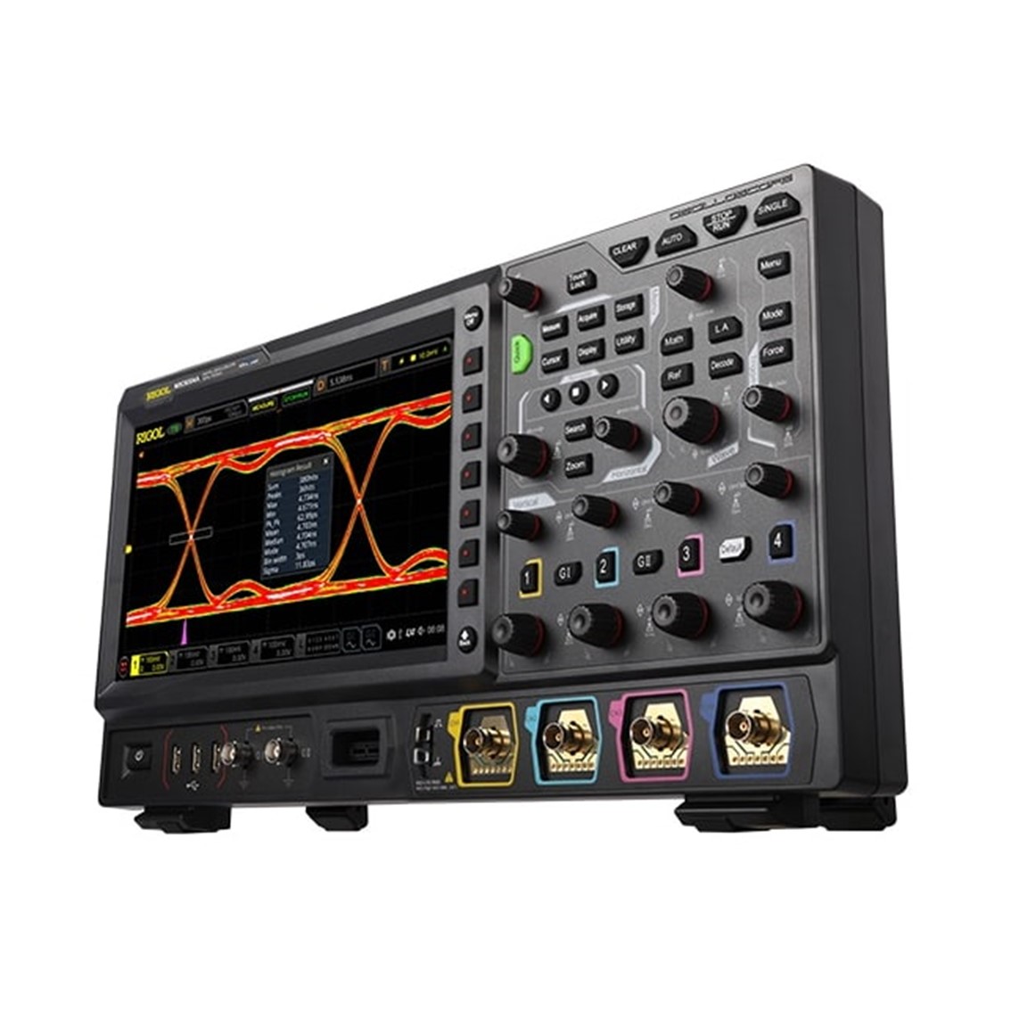 RIGOL MSO8154A  4채널,1.5GHz,10GSa/s,500Mpts 디지털 오실로스코프