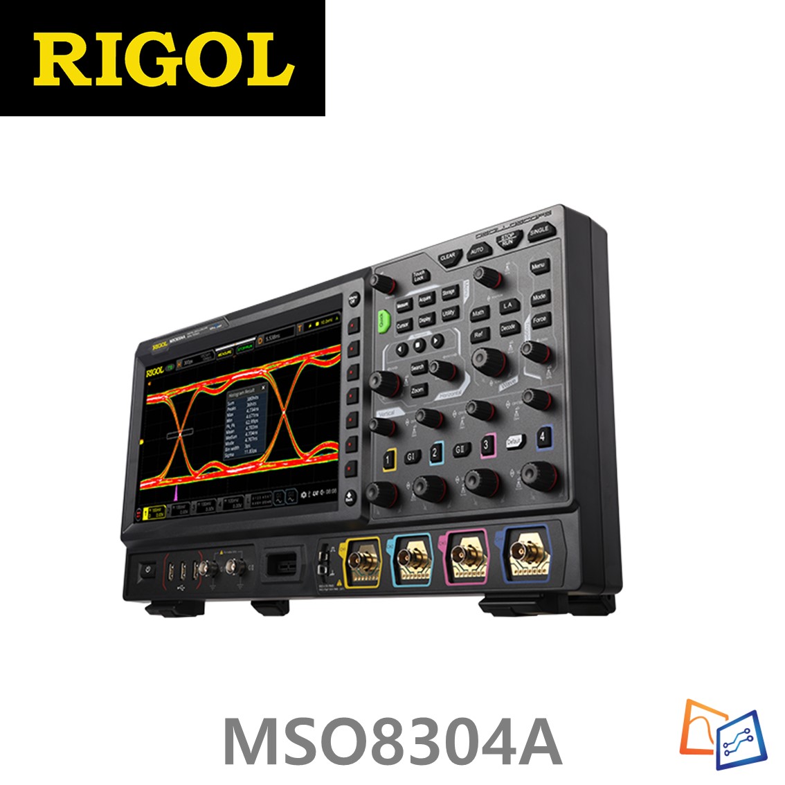[ Rigol MSO8304A ] 하이엔드 인기상품 4 채널 채널 / 3 GHz 디지털 오실로스코프