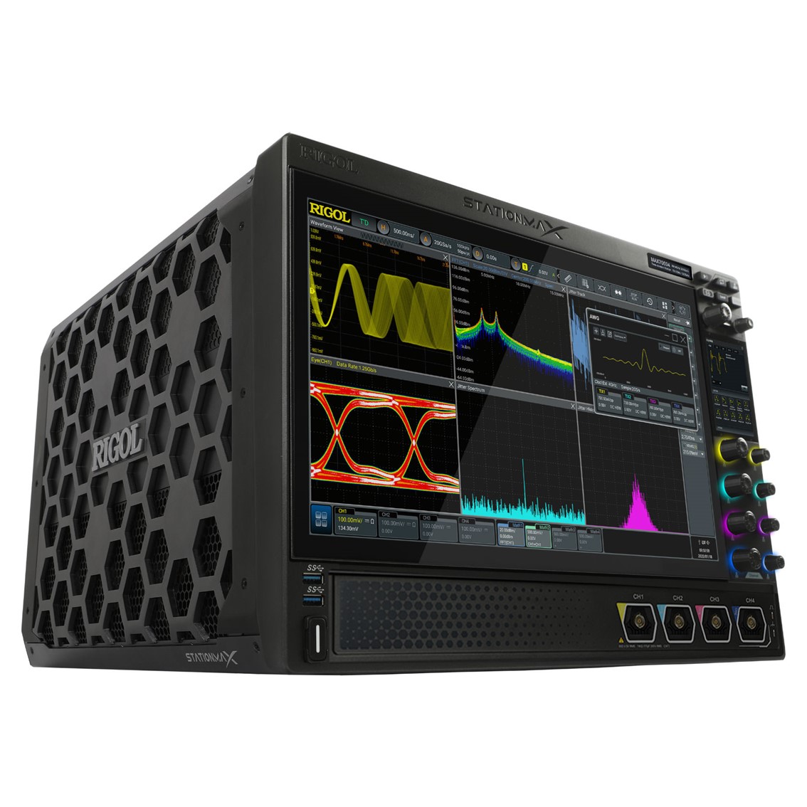 RIGOL DS70304  4채널, 3GHz,  20GSa/s  디지털 오실로스코프