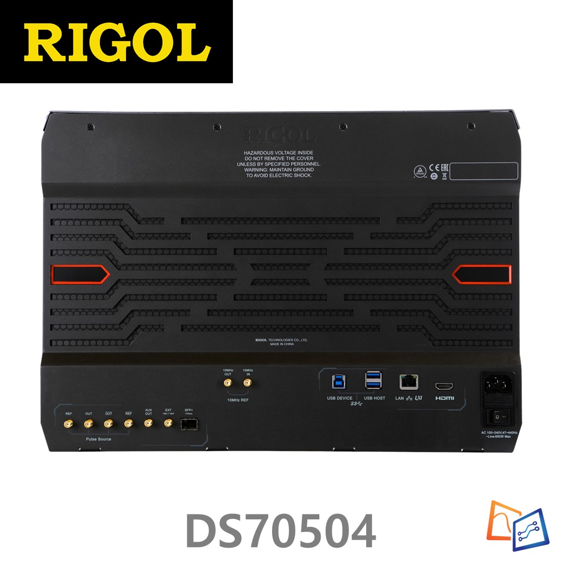 [ RIGOL DS70504 ] 5GHz 4채널 20GSa/s 1000000 wfms/s 디지털 오실로스코프