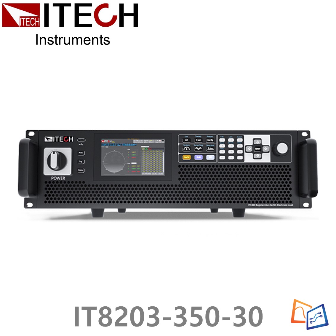 ITECH IT8203-350-30 3kVA 회생형 AC, DC 전자부하기 AC, DC전자로드