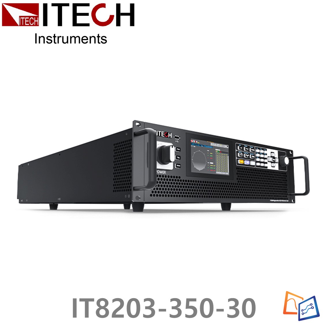 [ITECH] IT8203-350-30 3kVA 회생형 AC/DC 전자부하기, Regenerative AC/DC Electronic Load