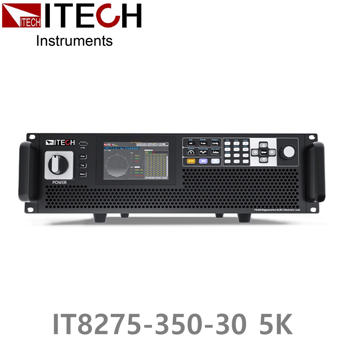 [ITECH] IT8205-350-30 5kVA회생형 AC/DC 전자부하기, Regenerative AC/DC Electronic Load