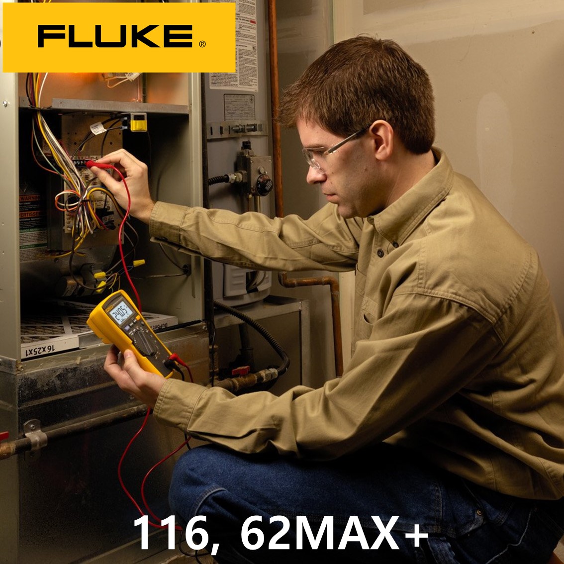 FLUKE 116, 62MAX+  디지탈 멀티미터, 정품 116+플루크 62MAX ( 적외선온도계 콤보 )