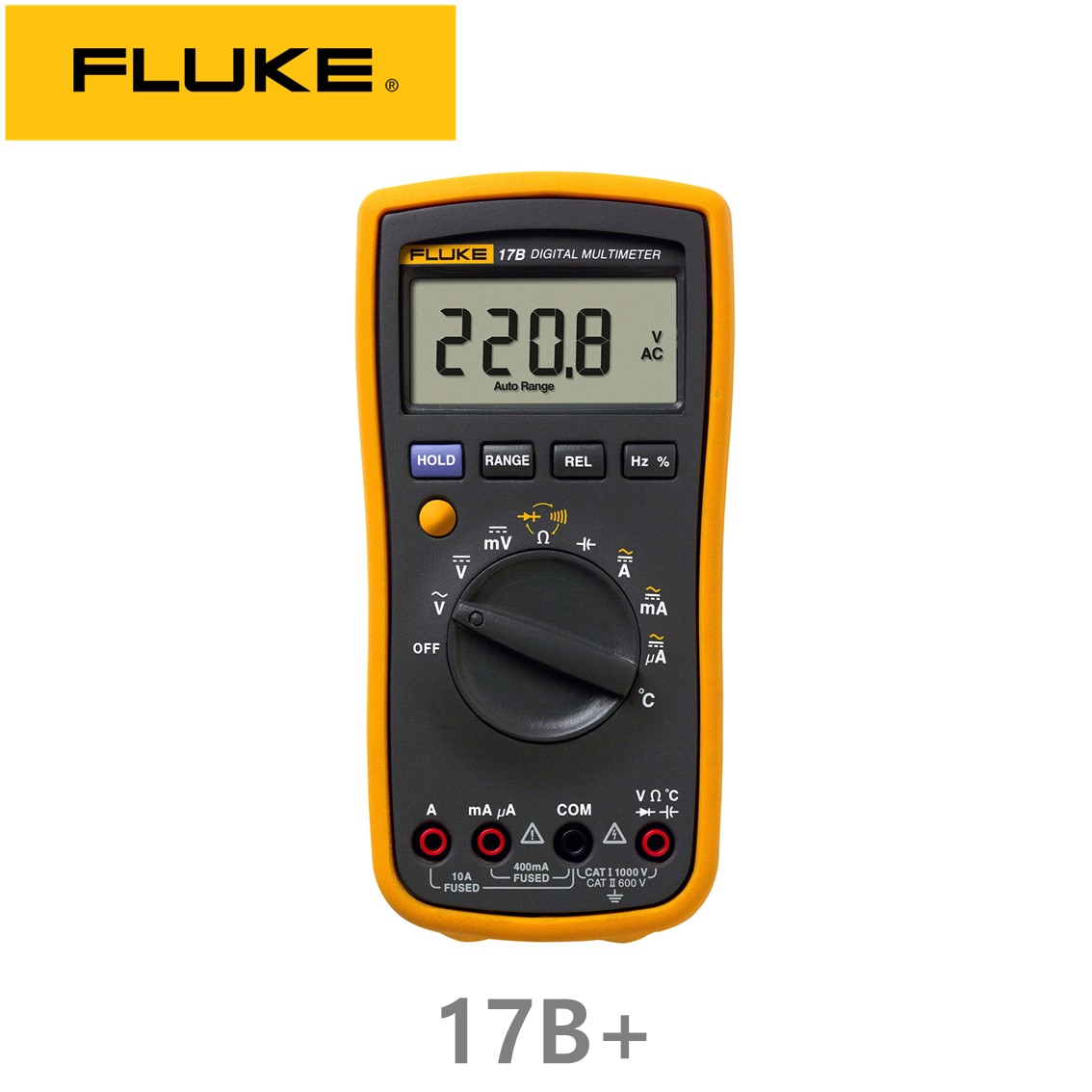 FLUKE 17B+  정품 17B 디지털 멀티미터,테스터기