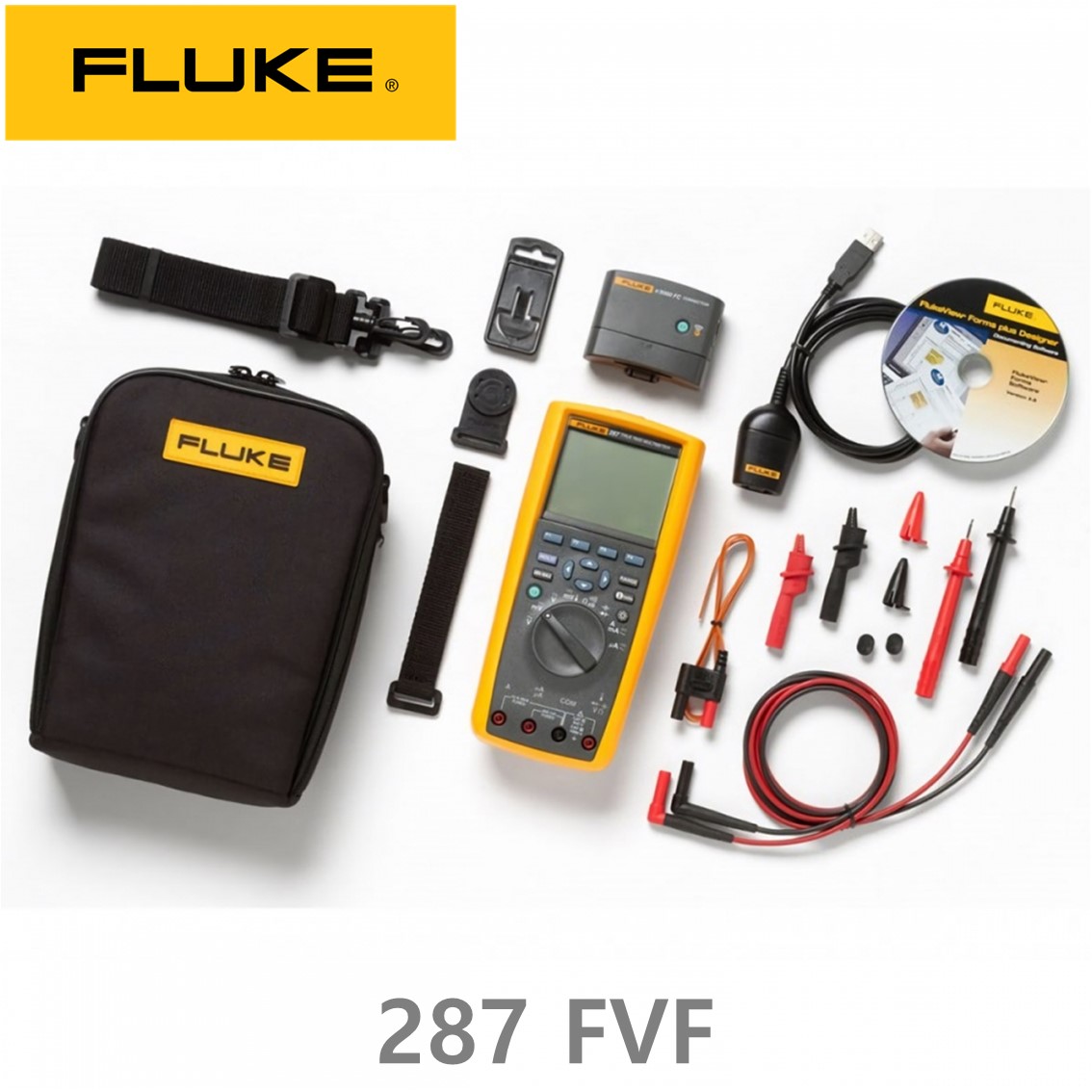 FLUKE 287 FVF  정품 디지털멀티미터 KIT (S/W포함)