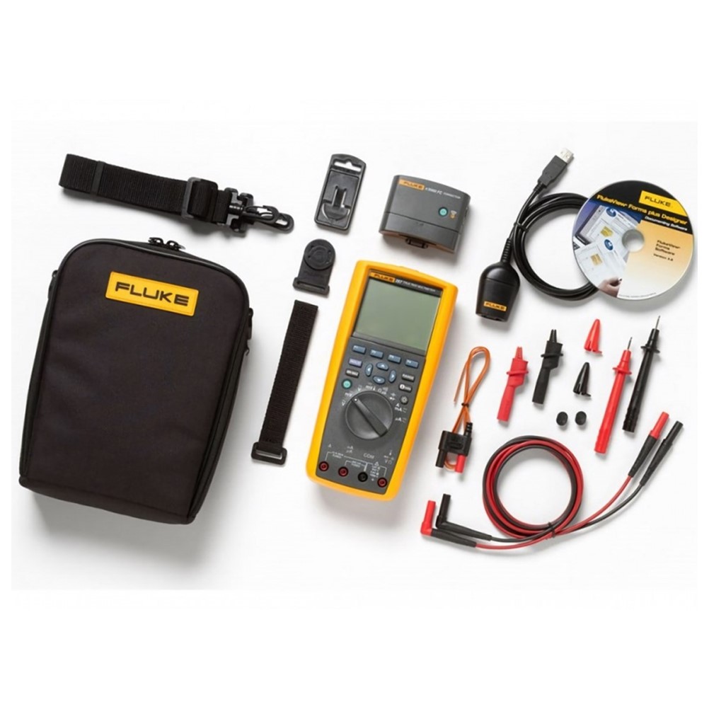 FLUKE 287 FVF 정품 디지털멀티미터 KIT (S/W포함)