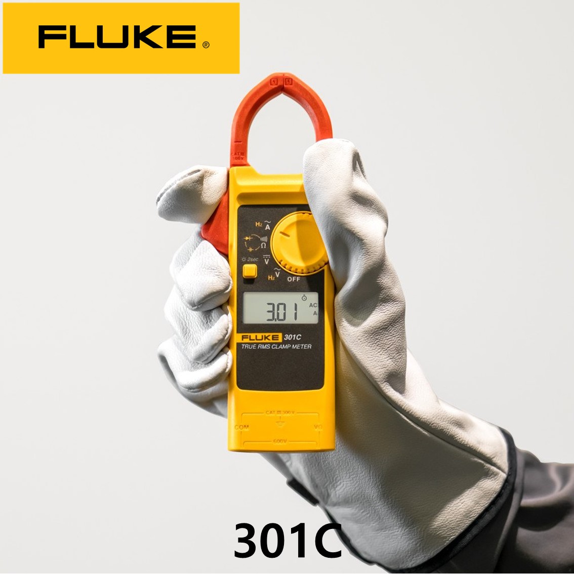 FLUKE 301C / APC 정품 클램프미터,후크미터, 후크메타 1000A AC 전류클램프미터