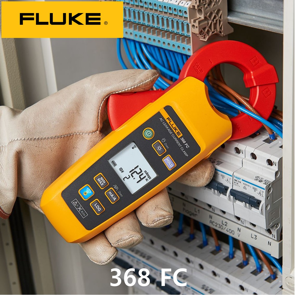 FLUKE 368 FC  정품 클램프미터,후쿠메타 무선기능( 40mm JAW)