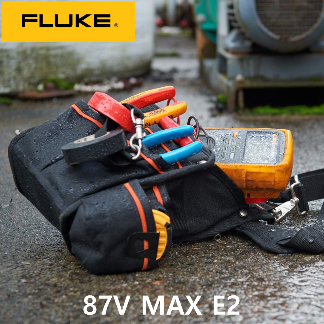 [ FLUKE 87V MAX E2 KIT ] 정품 플루크 디지털 멀티미터, 멀티메타, 테스트기 87-5 MAX E2 (자석 스트랩,3mm프로브)