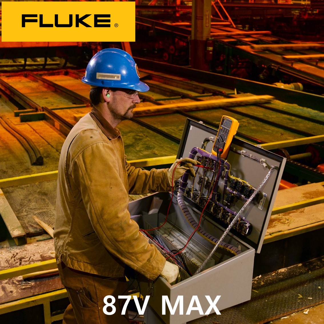 FLUKE 87V MAX  정품 디지털 멀티미터, 멀티메타, 테스트기 87-5 MAX IP67